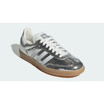 Adidas Samba OG Silver Metallic Cracked Leather