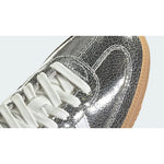 Adidas Samba OG Silver Metallic Cracked Leather