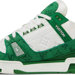 Louis Vuitton Trainer 'Green Monogram Denim'